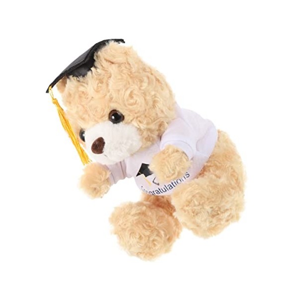 ibasenice Docteur Cap Graduation Ours Graduation Ours Cadeau Graduation Cadeau Fournitures 2023 Graduation Cadeau Enfants Jou