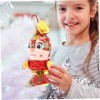 Totority 6 Pcs Année du Lapin Ornement Zodiaque Peluche Lapin Câlin Oreiller Lapin Figurine Jouet Peluche Lapin Jouet Bébés J