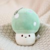 Kawaii coloré Champignon en Peluche Porte-clés Sac Pendentif Jouet en Peluche Mignon en Peluche Plante Shiitake Champignon Pe