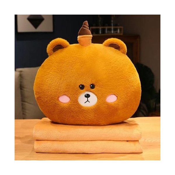 NOpinz Lapin Mignon, Chat, Ours, Shiba Inu, Chien, Jouet, Coussin de canapé en Peluche, Animal de Dessin animé, Oreiller Chau