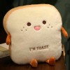 Kawaii Peluche Pain Pain Oreiller Mignon Nourriture Hot-Dog poupée Main Chauffe-Oreiller Fille garçon Anniversaire Cadeau de 