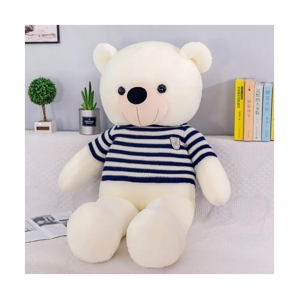 PaMut Ours en Peluche de Haute qualité avec écharpe en Peluche Animal Ours en Peluche Jouet Ours en Peluche poupée Cadeau d’A