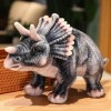 NOpinz Tricératops poupée en Peluche Dinosaure Dessin animé Peluche Animal Cadeau pour Enfants Anniversaire Cadeau de Noël 38