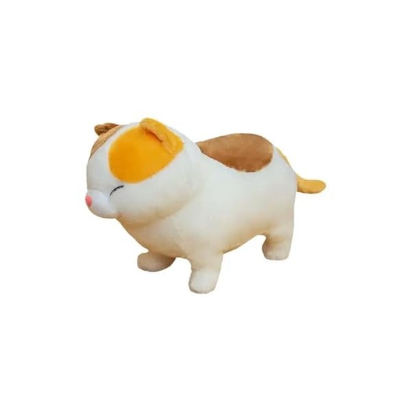 Chat Peluche Jouet Jambe Courte Chat Peluche Poupée Oreiller Doux Peluche Animal Poupée Enfants Jouets Cadeaux De Noël 35cm 2