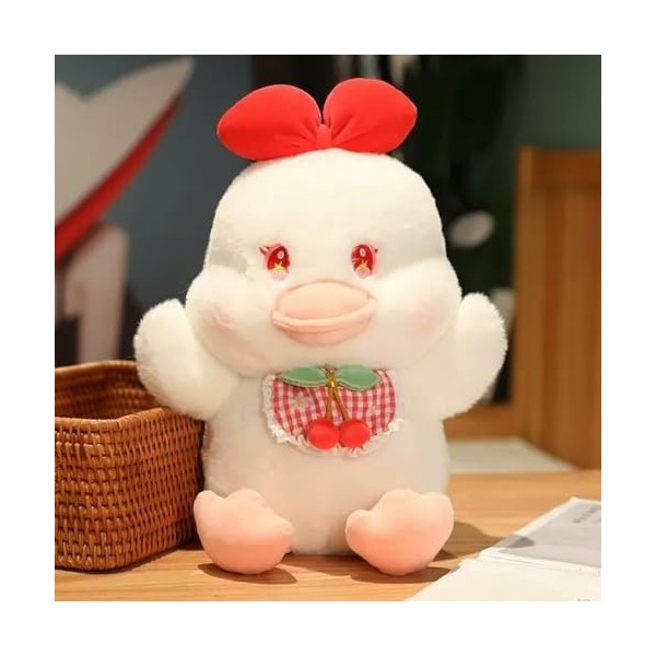 NOpinz Super Kawaii Star Duck Peluche Jouet Doux en Peluche Noeud Oie Poupée Décoration Fille Saint Valentin Cadeau Anniversa