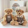 SaruEL Mignon Ours en Peluche Peluche Animal Oreiller poupée Enfants Fille Anniversaire Cadeau de Noël 26cm 10