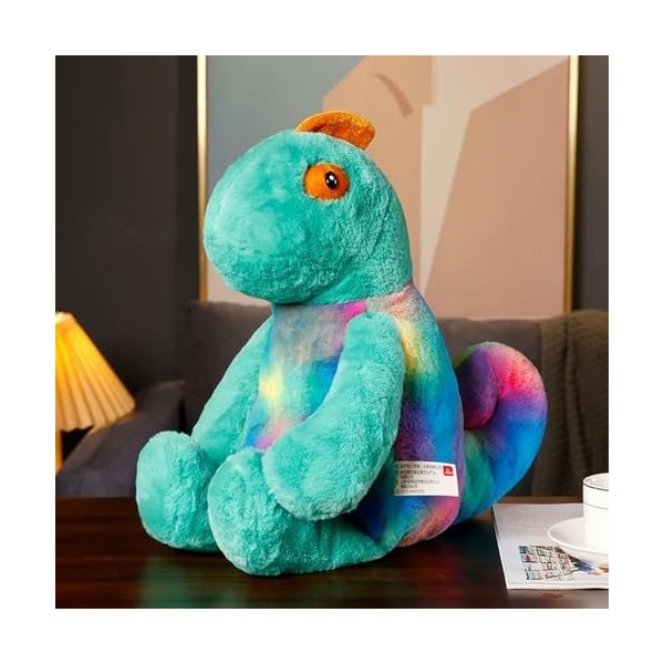 SaruEL Peluche Caméléon Doux Jouet Enfants Peluche Kawaii Caméléon Jouet Oreiller Fille Enfants Jouet Cadeau De Noël 65cm 1