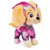 Paw Patrol: The Mighty Kinofilm Skye Super Héros Peluche 30 cm avec uniforme pailleté et cape pour tout-petits