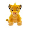 Disney Store Peluche Simba de Taille Moyenne, Le Roi Lion, 33 cm, Personnage câlin en Peluche, Petit Lion avec détails brodés