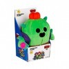 Brawl Stars S1 Peluche câline 30 cm – Spike PK4, BRW7008D, Taille Unique