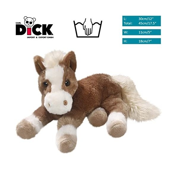 Carl Dick Peluche Cheval Brun 30cm 3303002