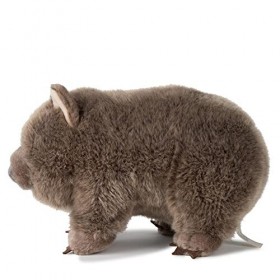 WWF WWF00837 - Collection de Peluches Wombat World Wide Fund for Nature - Peluche réaliste - Environ 28 cm de Haut et merve