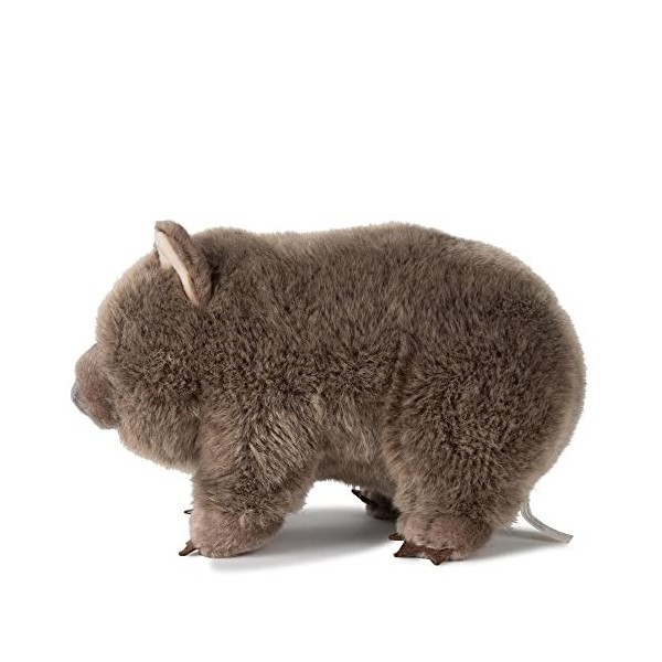 WWF WWF00837 - Collection de Peluches Wombat World Wide Fund for Nature - Peluche réaliste - Environ 28 cm de Haut et merve