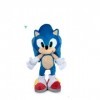 Play by Play Peluche Sonic The hedgegog XXL 70 cm Licence officielle, Bleu/blanc, Talla única, Sonic the Hedgegog