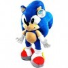 Play by Play Peluche Sonic The hedgegog XXL 70 cm Licence officielle, Bleu/blanc, Talla única, Sonic the Hedgegog