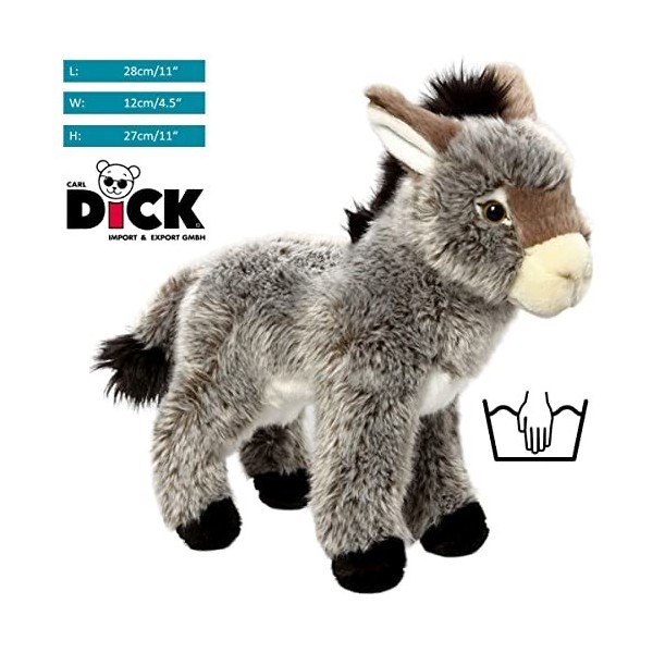 Carl Dick Peluche âne 28cm/25cm Toy 2579