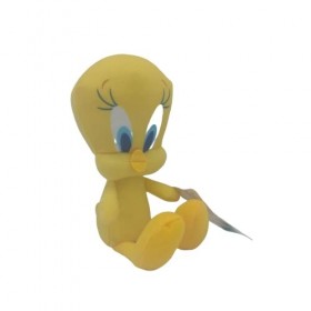 Play by Play Pack 3 Peluches Looney Tunes: Grosminet Sylvestre Le Chat + Lapin Bugs Bunny et Tweety 25cm