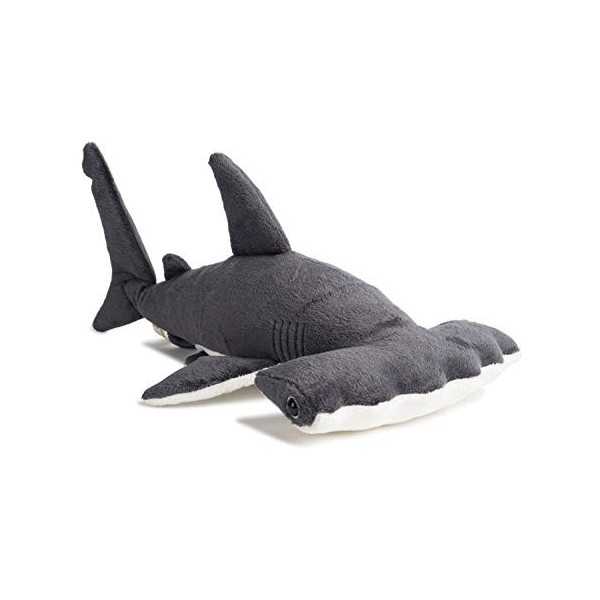 WWF WWF00840 Peluche réaliste en Forme de Requin de Marteau, env. 38 cm