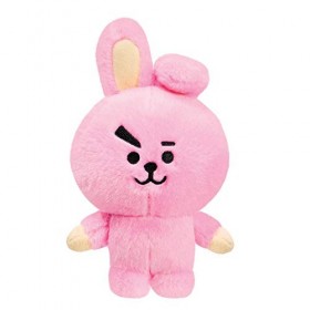 Produits officiels BT21 signés Aurora World, Peluche Cooky, Petit Modèle, 61326, Rose