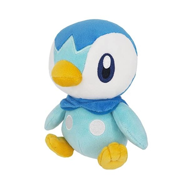 Sanei Pokemon All Star Collection PP89 Piplup 6" Stuffed Plush