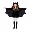 Yolsun Déguisement de chauve-souris vampire pour fille taille suggérée : 96,5 cm - 119,4 cm , noir-1 