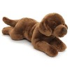 Uni-Toys - Labrador Marron, couché - 40 cm Longueur - Chien en Peluche - Doudou