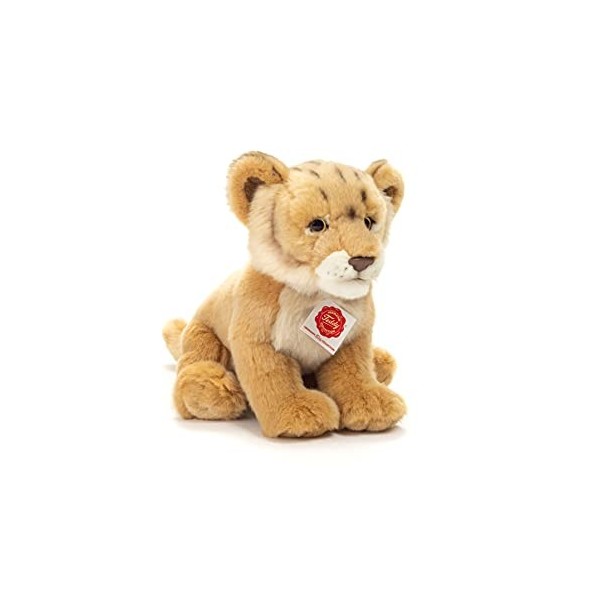 Teddy Hermann 90473 Peluche Lion Bébé 27 cm