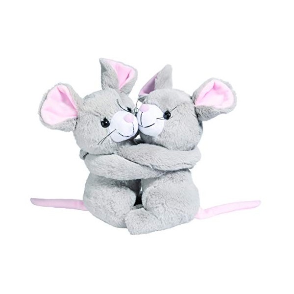 IMPEXIT Peluche Couple Souris 26/27/12cm