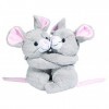 IMPEXIT Peluche Couple Souris 26/27/12cm