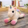 DHESSO 40 cm-60 cm Couleur couché Licorne poupée en Peluche Licorne poupée Enfants Filles Mignon Oreiller Coussin Chambre déc