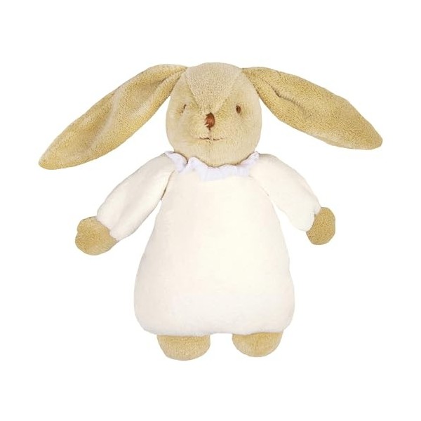 TROUSSELIER - Doudou Musical Lapin Nid dAnge - Musique La Vie en Rose Edith Piaf - 25 cm de haut - Classique Chic - Idéal Ca