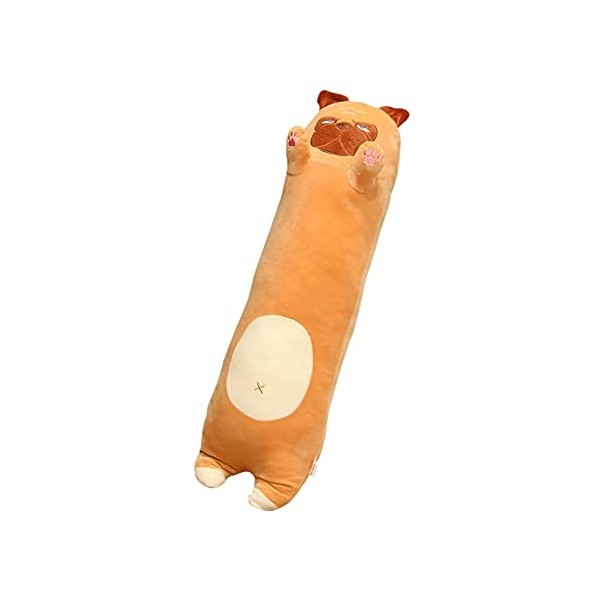 Oreiller de Chien 100cm Long Animaux en Peluche Mignon Jouets en Peluche Super Doux Coussin en Peluche Chien Kawaii Animaux P