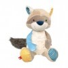 Sigikid 43289 Peluche Raton Laveur Multicolore