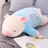 DHESSO 60 cm-100 cm Mignon Cochon en Peluche Oreiller poupée Fille Grande poupée Doux Coussin pour créer Chambre décoration B