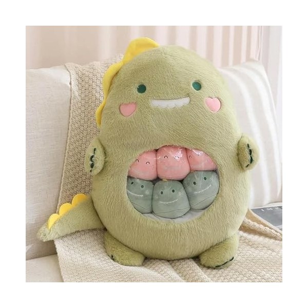 NOpinz Nouveau Sac De Pudding en Peluche Sac De Bonbons Mini Balle Lapin Koala Ours Dinosaure Poupée Animal Peluche Coussin C