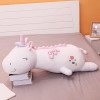 DHESSO 60 cm-100 cm Peluche Licorne poupée Mignon Enfants Longue Bande Oreiller Fille Super Doux Coussin Chambre décoration R