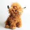 Crémeux Highland Peluche Jouet Vache en Peluche Animal Cadeau D’Anniversaire pour Enfants Garçon Cadeau De Noël 25CM 1