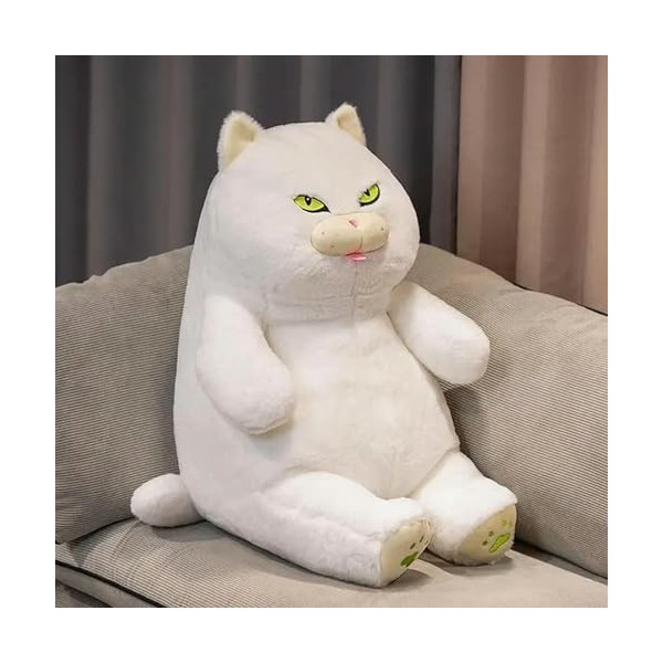NOpinz Kawaii Peluche Chat Jouet en Peluche Animal Poupée Enfants Cadeau Mignon Chat Coussin Décoration De La Maison 45cm 3