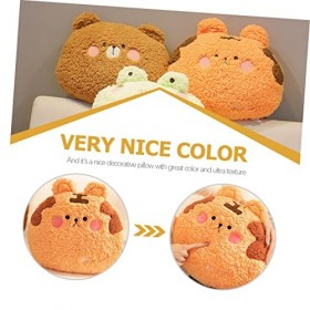 Abaodam Oreiller Chauffe-mains Peluche Jouets Doreiller Coussin De Dessin Animé Poupée Douce Câlin De Bébé Doux Câlin Chauff