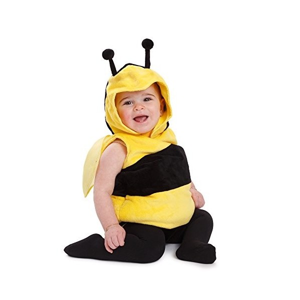 Dress Up America Costume dabeille - Costume de bourdon flou pour bébé - Tenue dHalloween pour les tout-petits