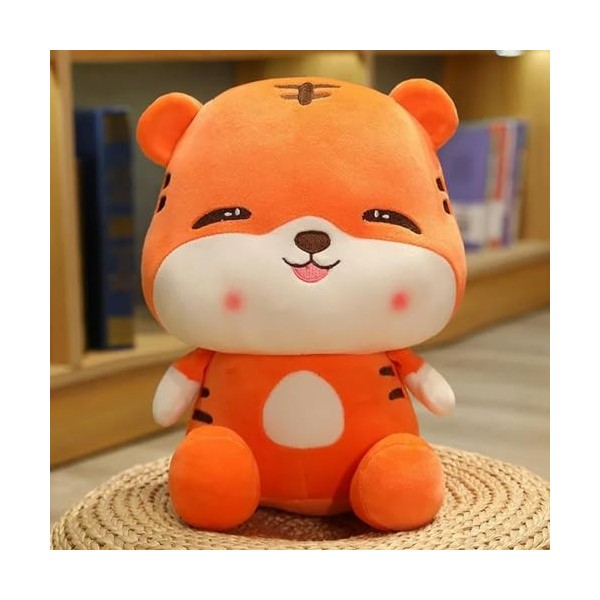 NOpinz Mignon Tigre en Peluche Jouet Doux Dessin Animé Animal en Peluche Poupée Créatif Cadeau Décoration De La Maison Cadeau