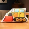 NOpinz Enfants Jouets en Peluche Mignon Dessin animé Voiture bétonnière Meilleurs Cadeaux pour Enfants Chambre décoration Cad
