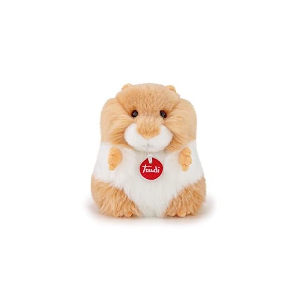 Trudi- Fluffy Hamster, TUDN6000, Blanc/Beige