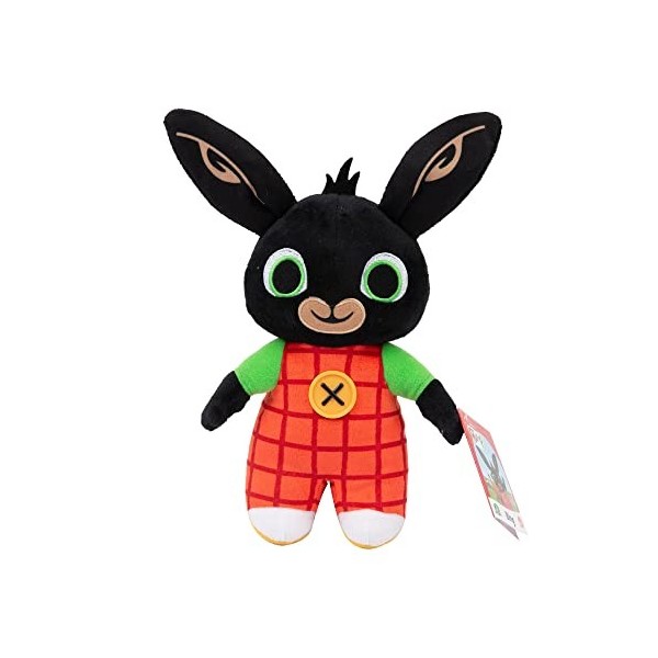 Giochi Preziosi 25 cm Environ, Personnage Bing, avec Oreilles croissantes et détails du Visage brodées, Peluche Douce à Porte