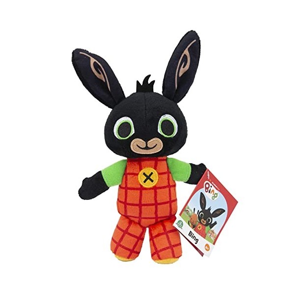 Giochi Preziosi 25 cm Environ, Personnage Bing, avec Oreilles croissantes et détails du Visage brodées, Peluche Douce à Porte