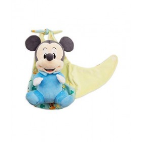 DS Disney Store Original Peluche Mickey Mouse Baby avec couverture