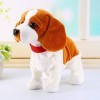 Fdit Peluches électroniques Chien de contrôle sonore Interactive Robot Dog Jouets intelligents Cadeau pour Enfants Couleur B