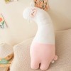 Girafe Géante Oreiller en Peluche Mignon Dinosaure Peluche Câlin Oreiller Kawaii Mouton Décoration Peluche Poupée Anniversair