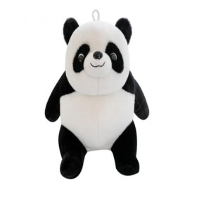 SNUFF Jouet en Peluche Peluche Panda Rouge potelé, Oreiller daccompagnement, poupée Panda Mignonne et Adorable, Cadeau dann