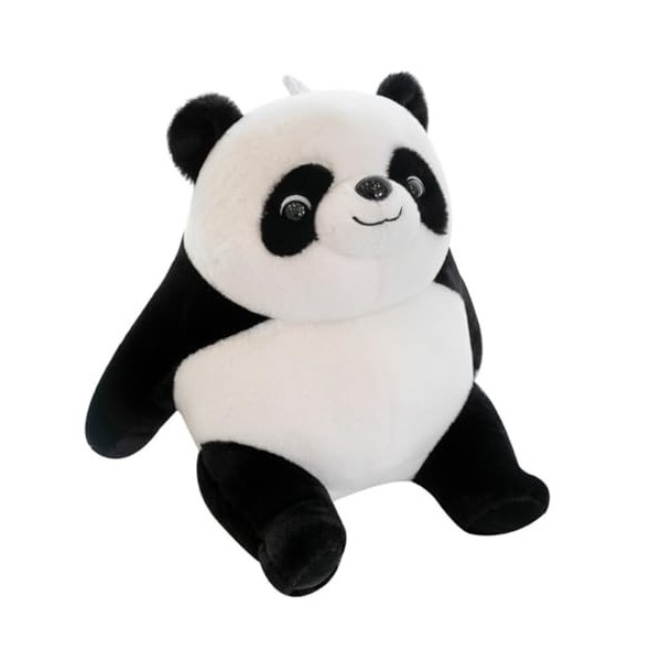 HYSTERIA Jouets en Peluche Peluche Panda Rouge potelé, Oreiller daccompagnement, poupée Panda Mignonne et Adorable, Cadeau d